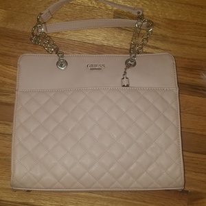Light pink guess purse